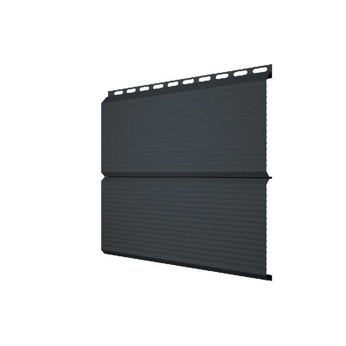Металлический сайдинг Grand Line ЭкоБрус 0.5 мм Gofr Rooftop Matte RAL 7016