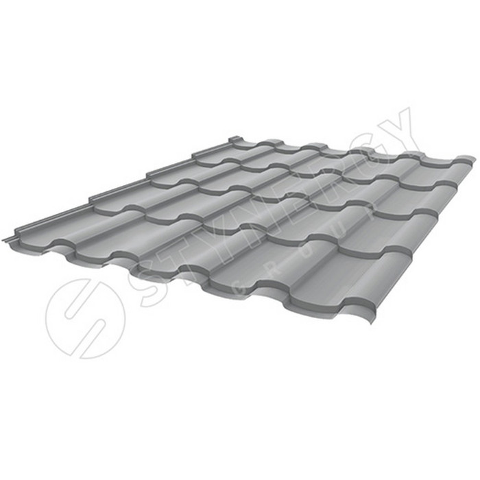 Металлочерепица Stynergy Stella CORUNDUM50 (0.5) RAL 7004