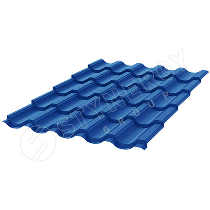 Металлочерепица Stynergy Garda CORUNDUM50 (0.5) RAL 5005
