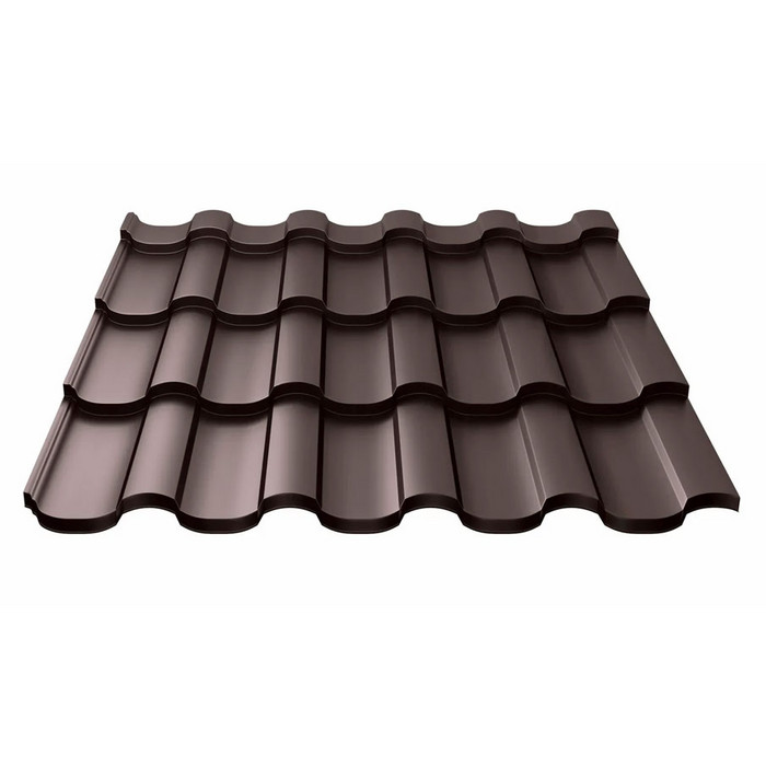 Металлочерепица Ruukki Adamante Polyester (0.5) RR 32